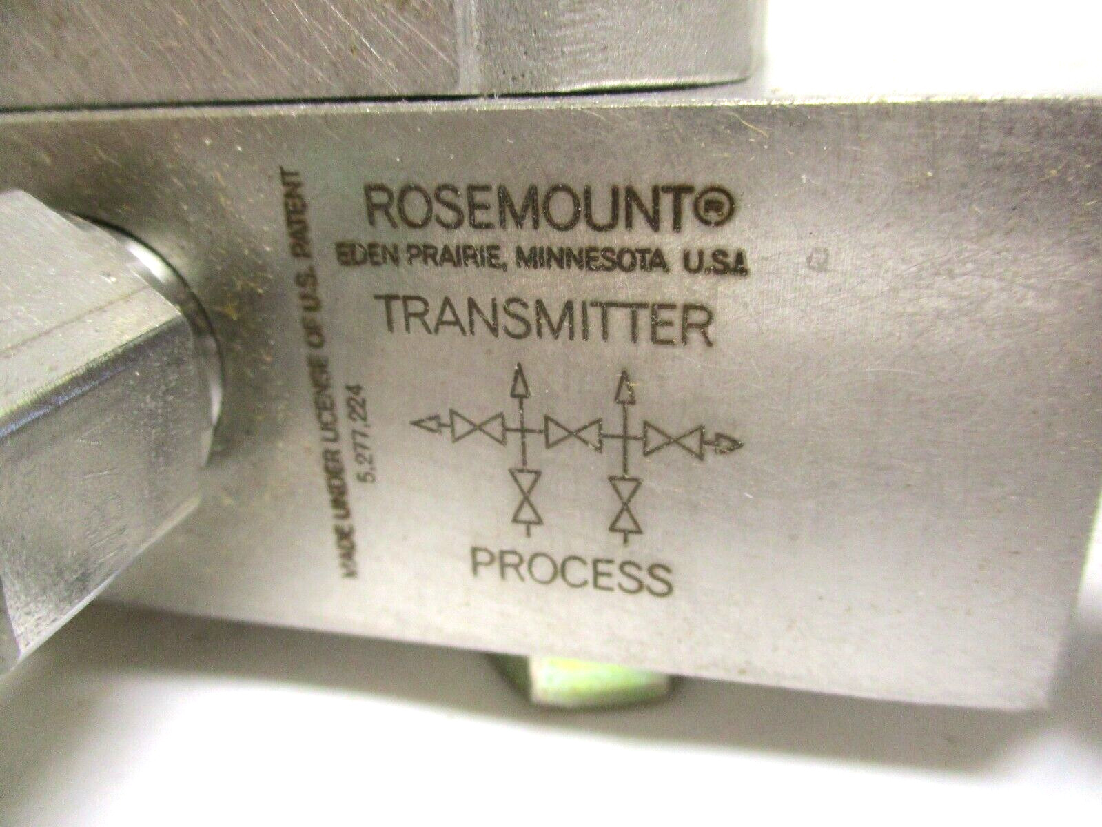 ROSEMOUNT, HART, SST DIFFERENTIAL PRESSURE TRANSMITTER, 3051CG3A02AKS5I1M6Q4Q8V5
