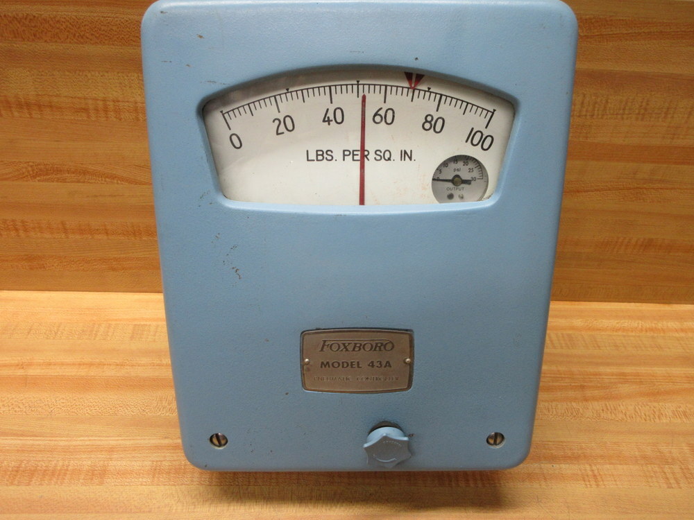 Foxboro 43A-FA42D/PB-BA-100 Pneumatic Controller 43A