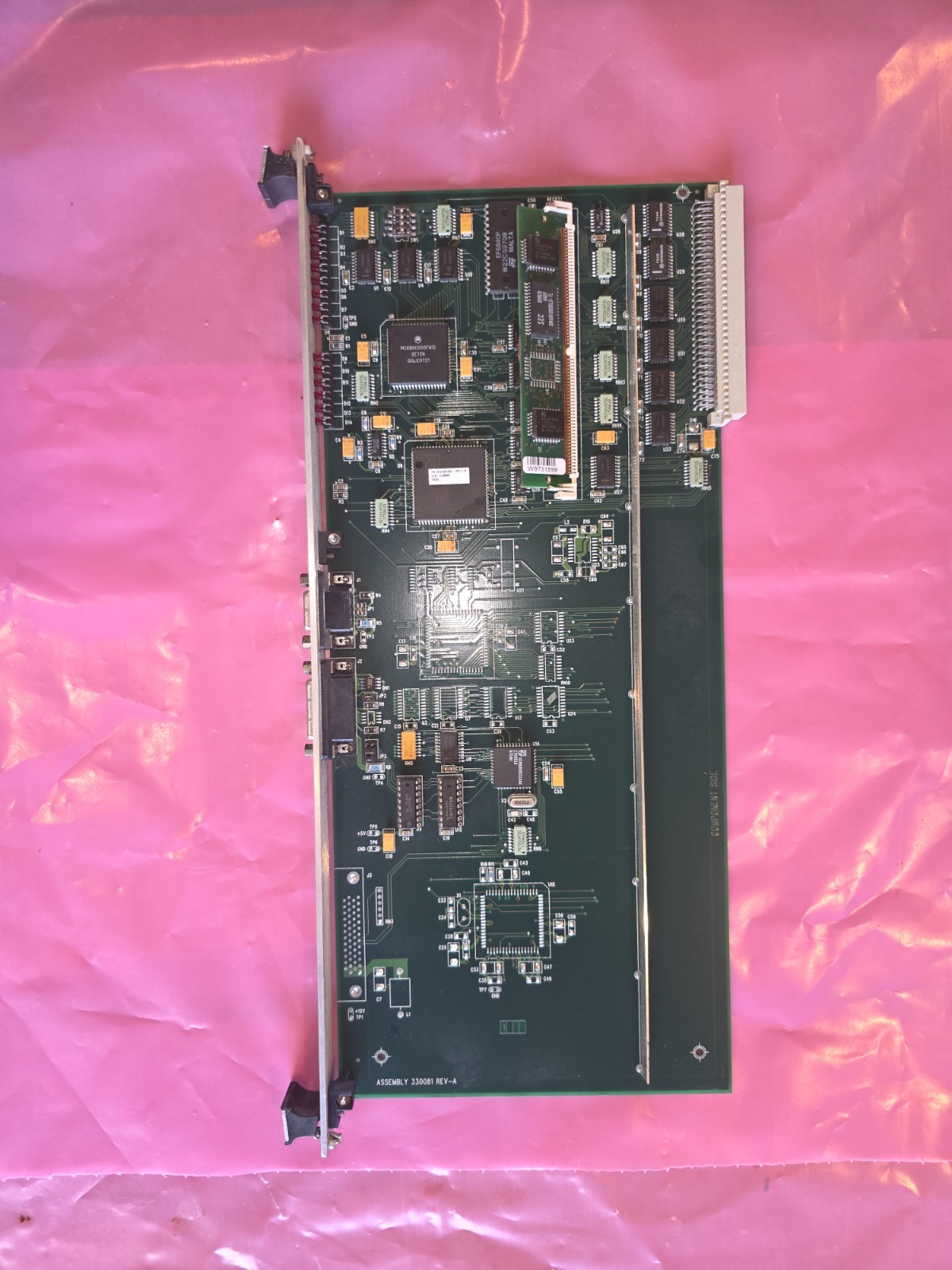 VAN DORN PCB PC330-081 REV A COMMUNICATION CARD FREE PRIORITY