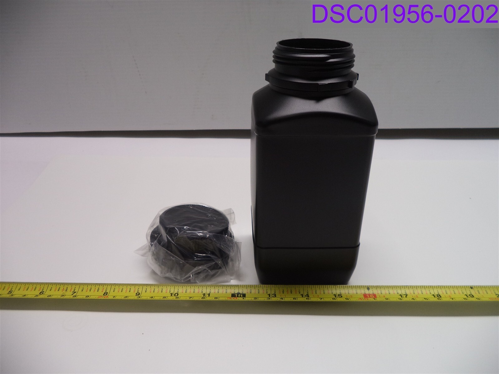 uxcell Plastic Lab Chemical Reagent Bottle 1000mL Black P/N a19051700ux0071