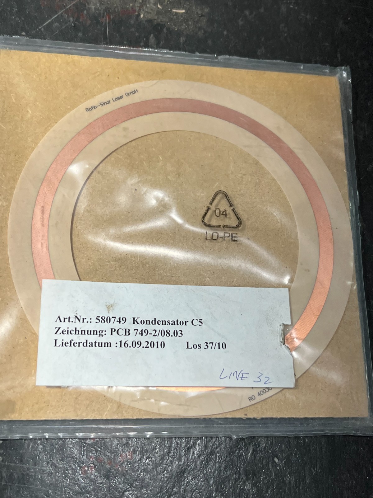 580749 nos pcb 749-2/08.03
