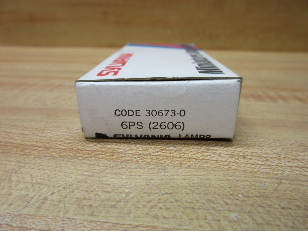 Sylvania 2606 GTE Miniature Lamp 6PS (Pack of 7)
