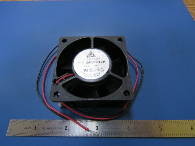 DELTA DFB0612H Qty of 10 per Lot 60x60x20 mm 12V Brushless Tubeaxial Fan 11 Wir