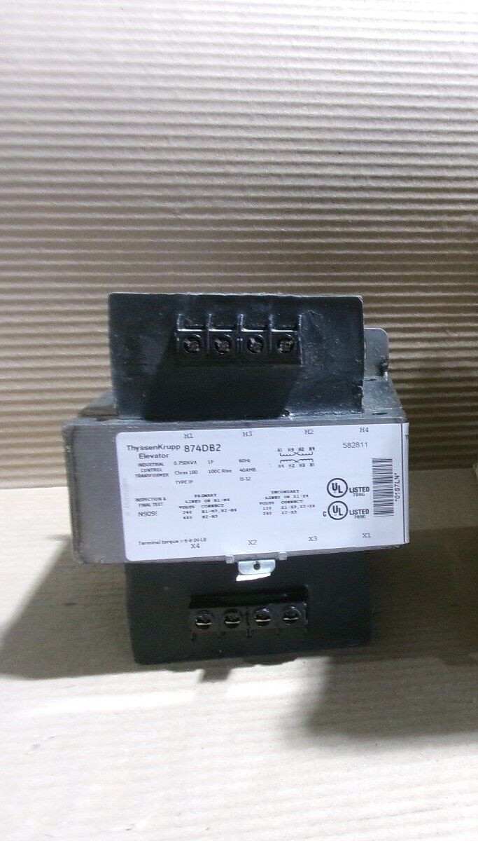NEW THYSSEN KRUPP 874DB2 INDUSTRIAL CONTROL TRANSFORMER ELEVATOR