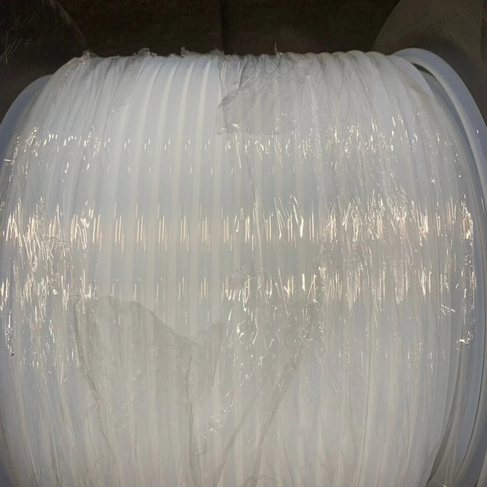 600′ New Parker PFA Fluoropolymer Tubing 600Feet 3/8 ID x 1/2 OD 104-0500062-NT