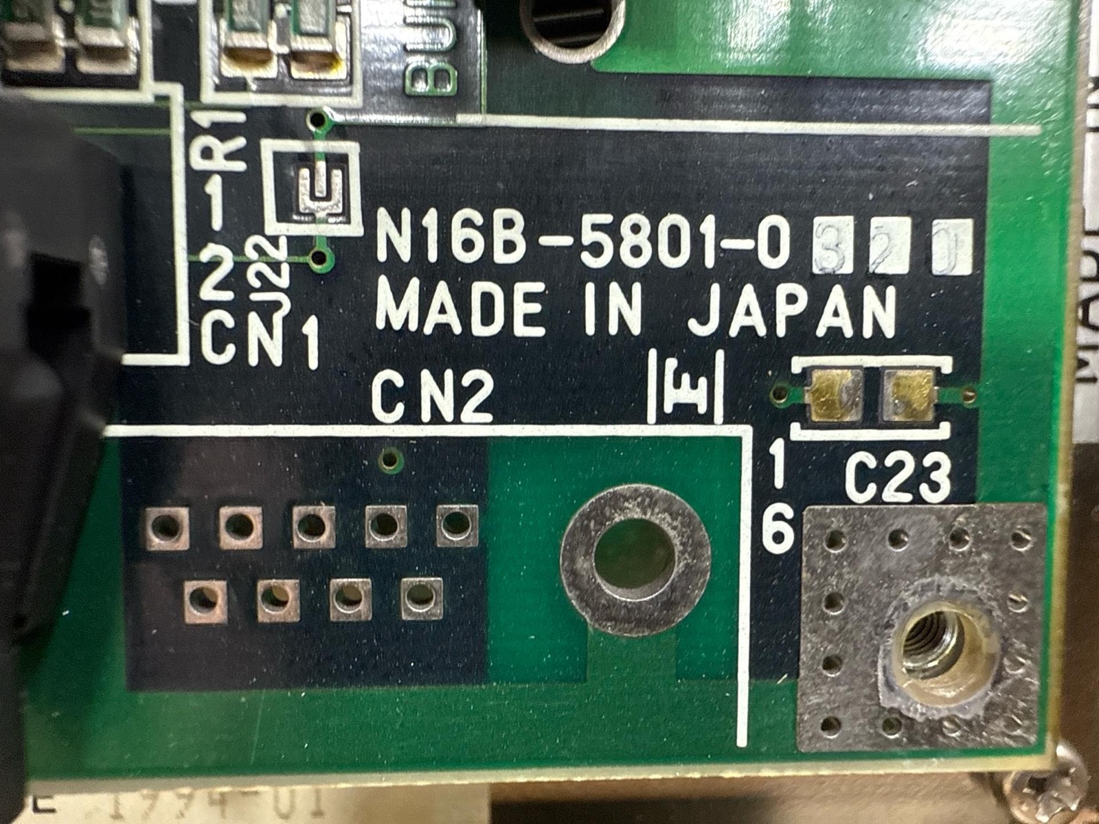 FANUC PDP/MDI Unit. MF-D6, Type: A02B-0120-C081/TA, Operator Panel