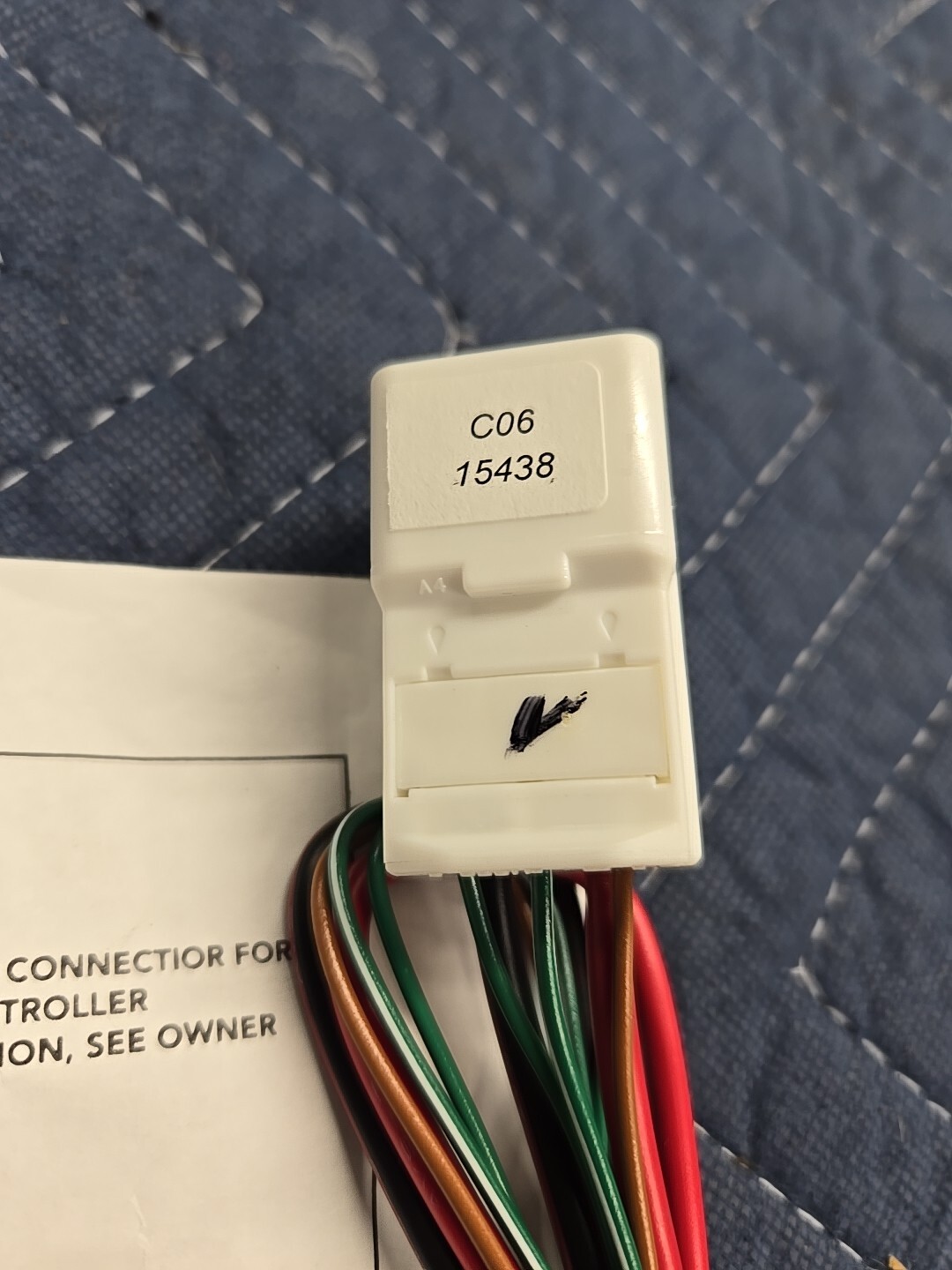 New Toyota Tacoma Trailer Brake Jumper Harness Wire Connections P5309b112