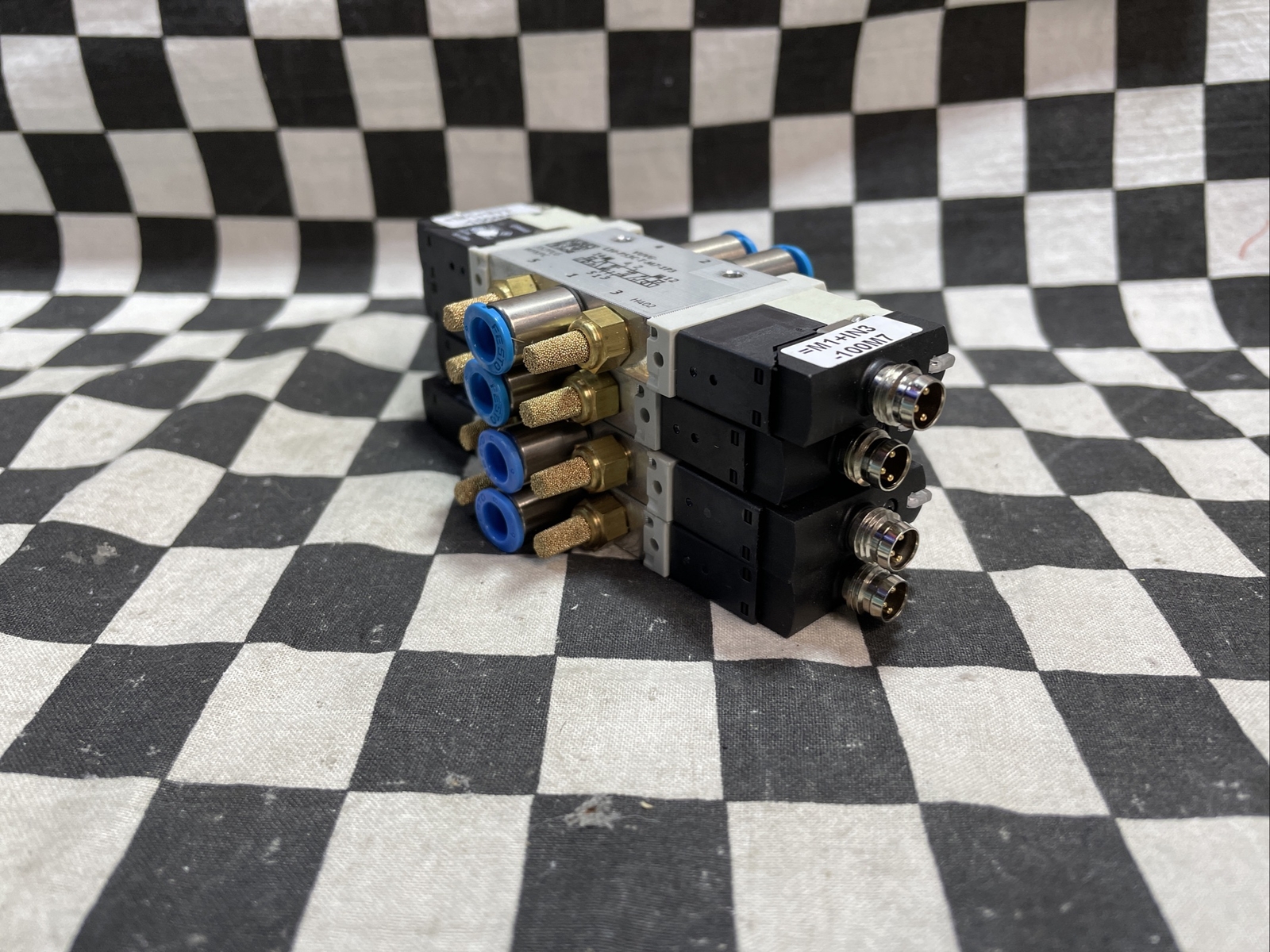 Festo VUVG-L10-P53C-T-M7-1P3, 566476, Solenoid Valve 5/2-way, LOT OF 4 #133P17