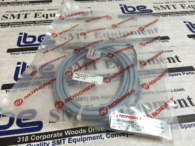 NEW Norgren Pneumatic Reed Switch – QM-45-LAN-2V w/Warranty