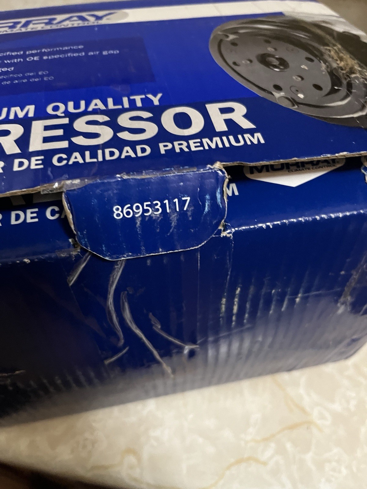 OPEN BOX MURRAY FOUR SEASONS A/C COMPRESSOR 98586 READ DESCRIPTION