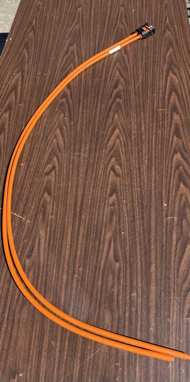 High Voltage 5 FT 1500 mm Cable With Amphenol PowerLok TPI EV 1500 Volts