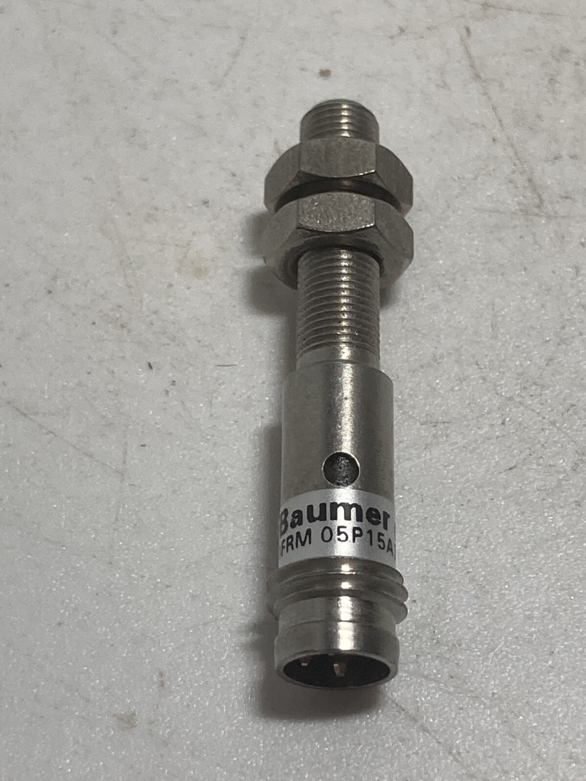 BAUMER IFRM 05P1501/S35L PROXIMITY SENSOR INDUCTIVE 10-30VDC 0.8MM 1.0 SN NNB