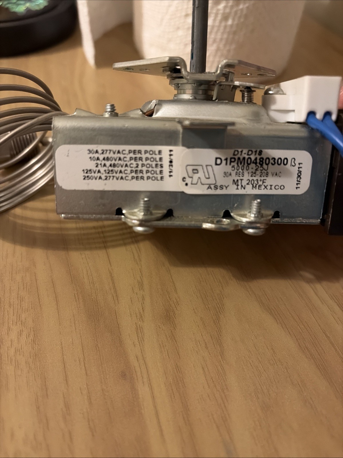 THERMOSTAT D1/D18, 3/8 X 5-3/4, 36