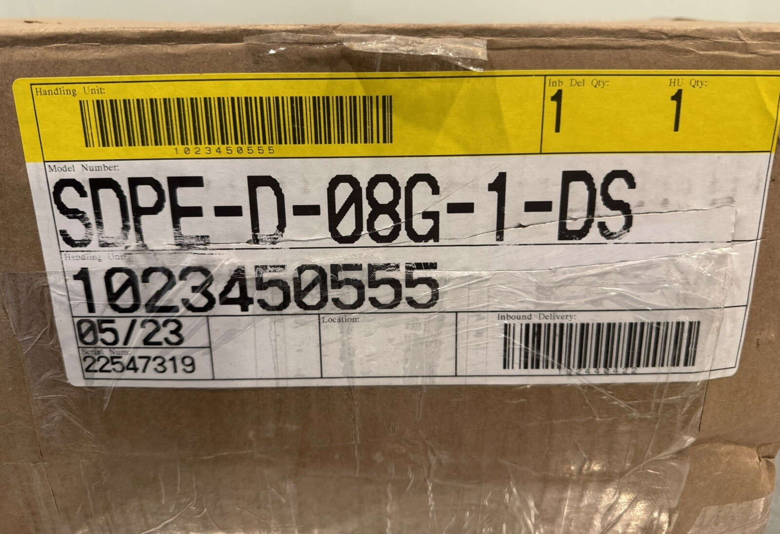 Greenheck SDPE-D-08G-1-DS Axial Fan NEW IN BOX! FREE SHIPPING!