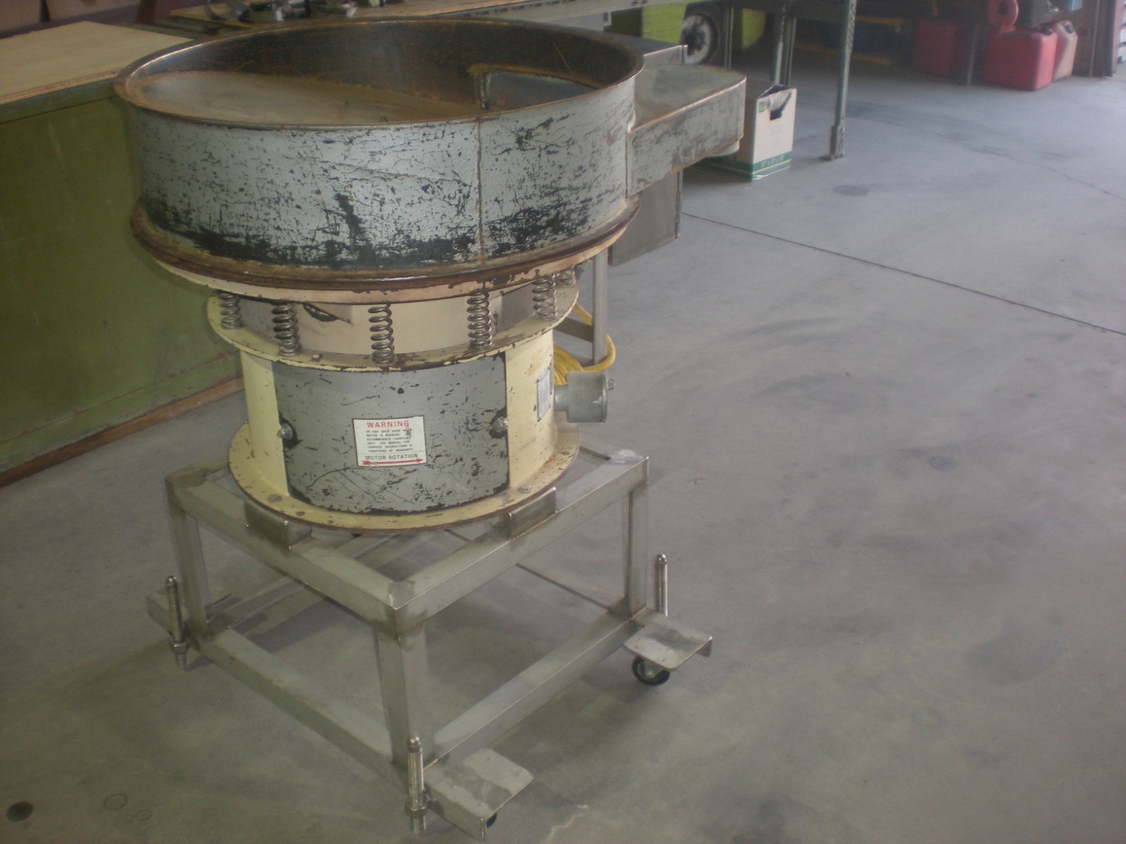 Sweco Model S30S66 Vibro-Energy Separator – 460VAC – 3-Phase – Test Ran OK