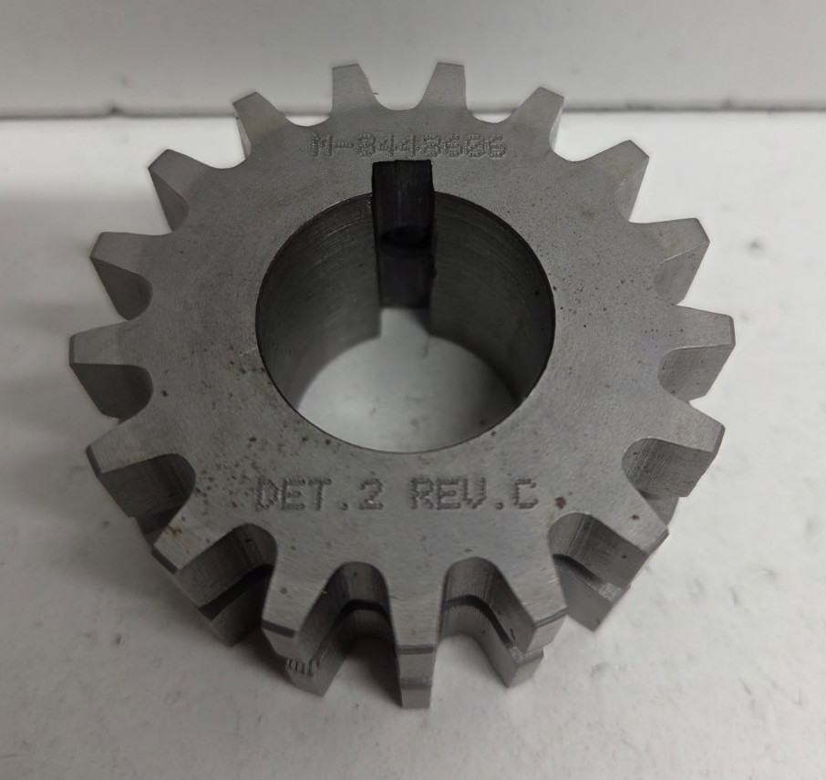 NEW NO BOX! WESTROCK 7/8″ BORE X 2″ OD 17 TOOTH DOUBLE DRIVE GEAR M-8448606