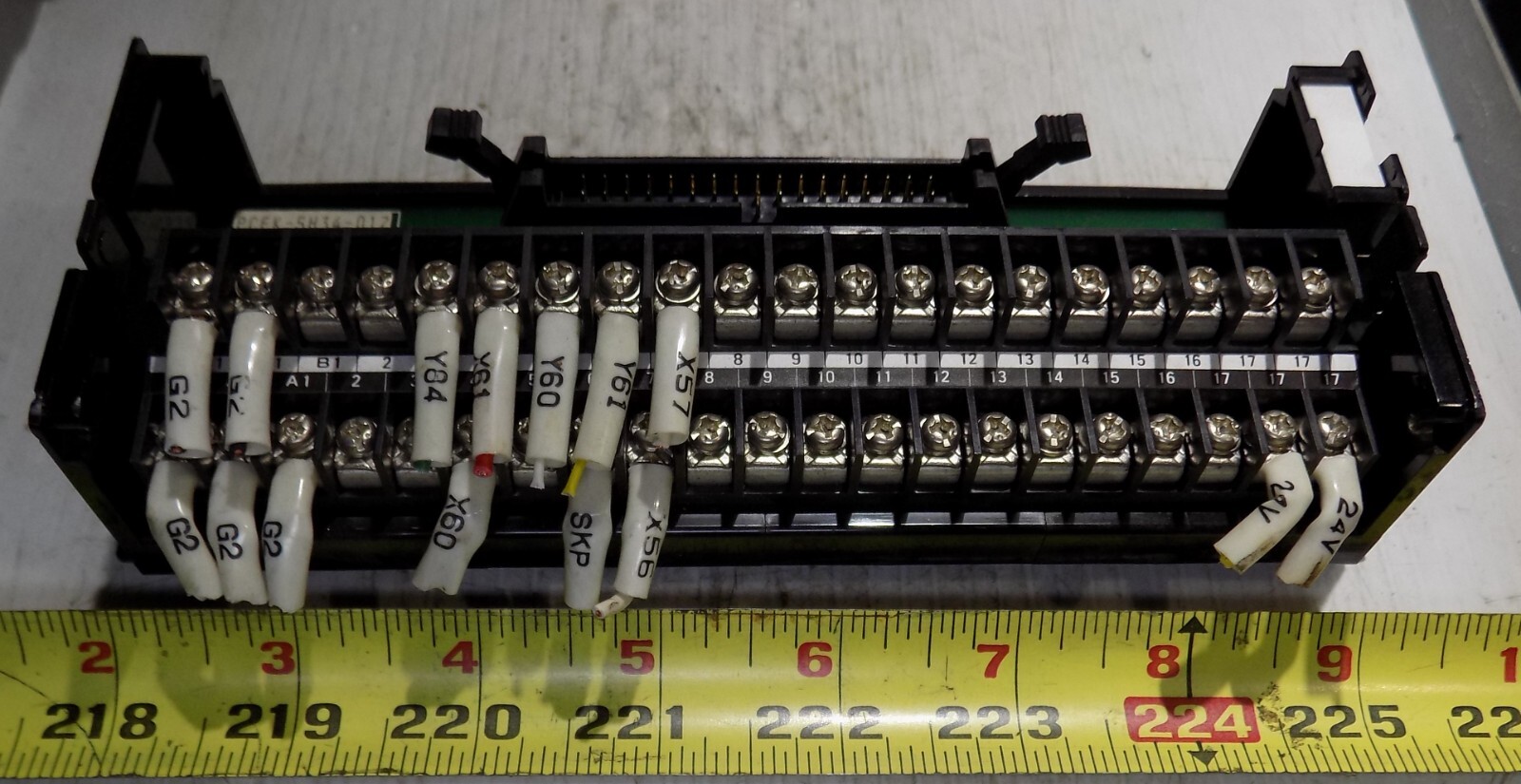 TOGI TOYOGIKEN PCFK-5H34-012 10621 terminal board