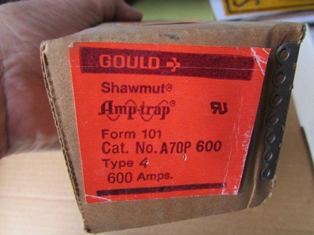 NEW Gould Shawmut Fuse A70P600 Type 4 600A 700V 150C