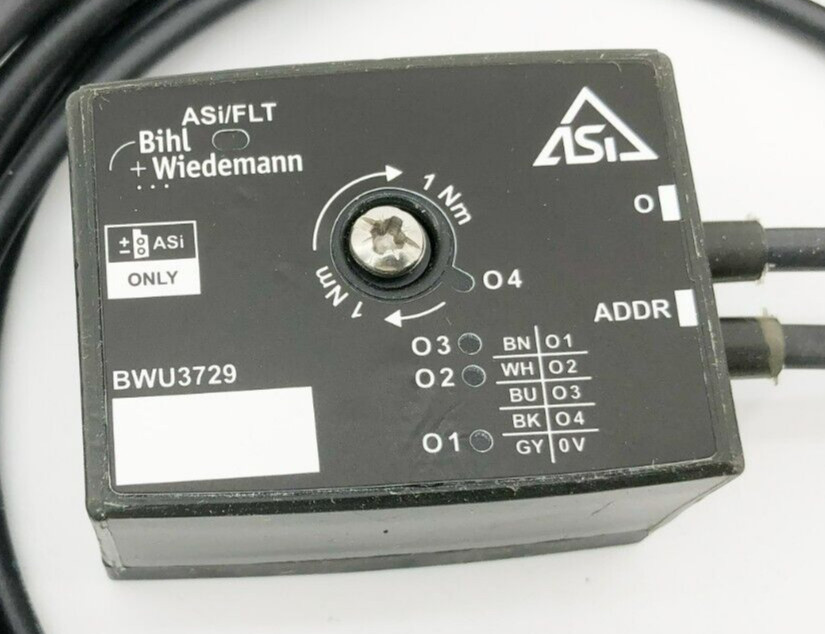 New Bihl + Wiedemann BWU3729 Active Distributor ASi IP54 4O