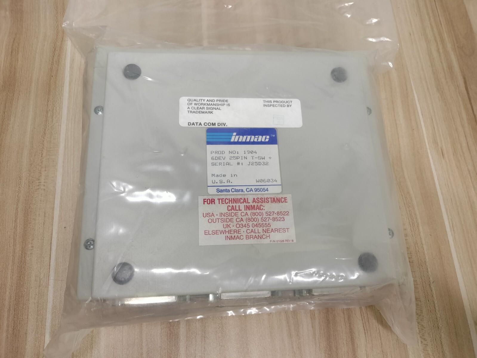 Inmac Clear Signal T-Switch – 1904 (W06034)