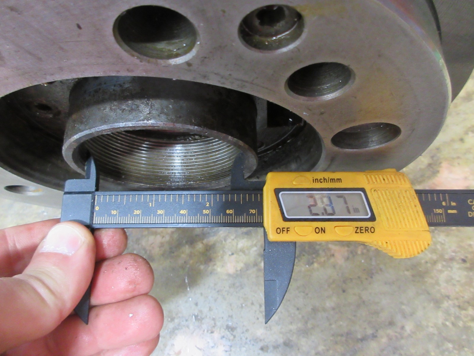 KITAGAWA HOB-10 10″ INCH CNC LATHE CHUCK WITH JAWS H0B-10