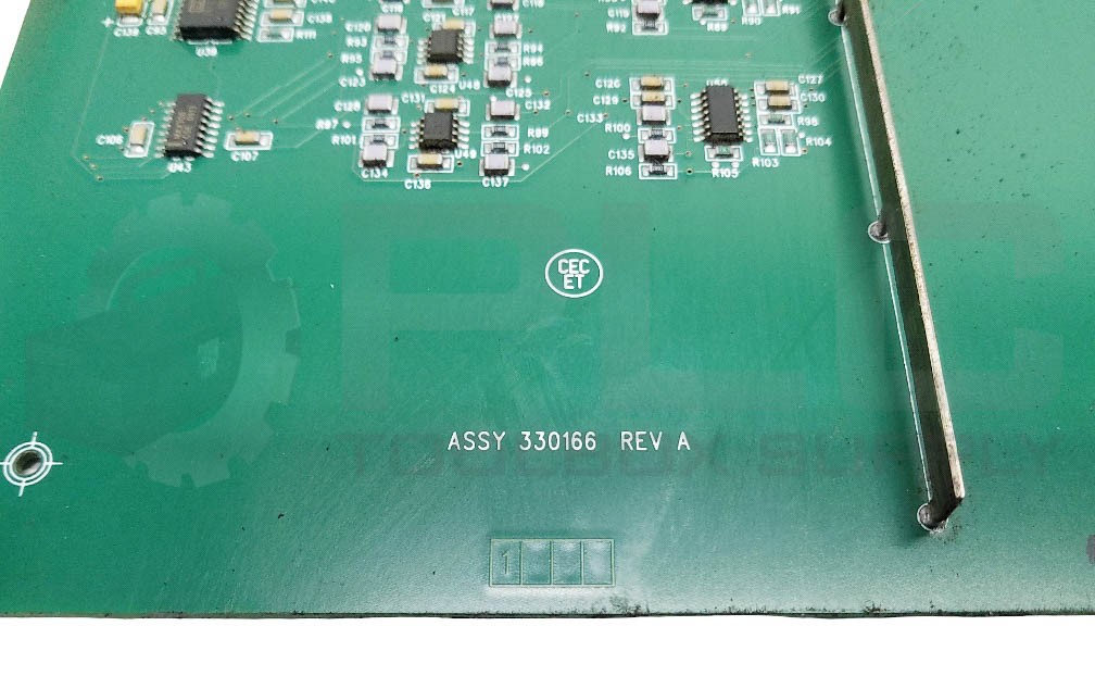 VAN DORN ASSY 330166 REV A ANALOG 2 PCB BOARD CARD, PC330-166