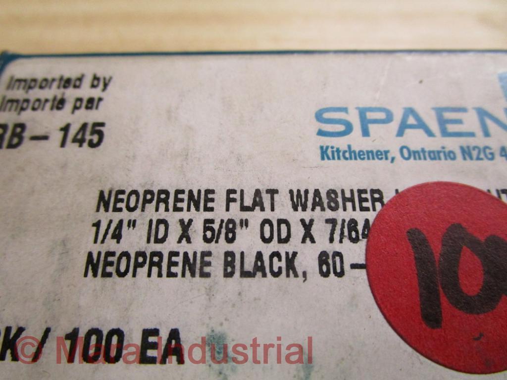 Spaenaur RB-145 Flat Washer (Pack of 100)