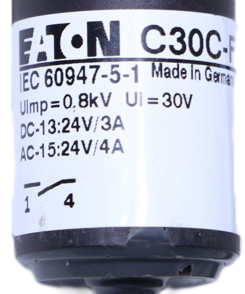 EATON C-30C-FDR-X-K10-P32 PB SWITCH