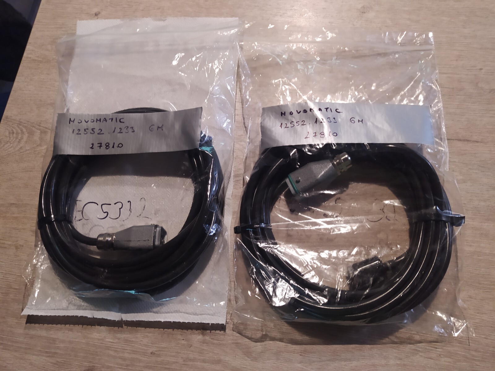 MOVOMATIC 12552.1233 6M TRANSDUCER CABLE [NEW]