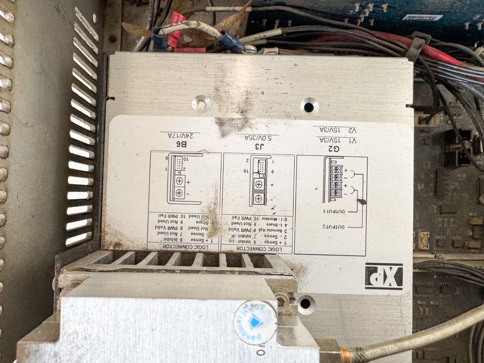 TELESIS XP1C CONTROLLER W/ PROSERIES I SCAN HEAD LASER PARTS and REPAIR
