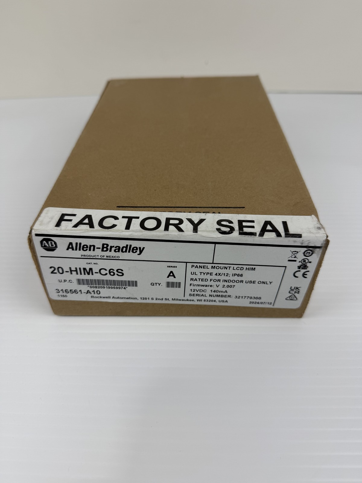 Allen Bradley Power Flex Enhanced Remote IP66 20-HIM-C6S