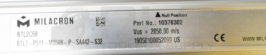 NEW MILACRON BTL7-P511-M0508-P-SA442-S32 TRANSDUCER BTL2C68 10376302