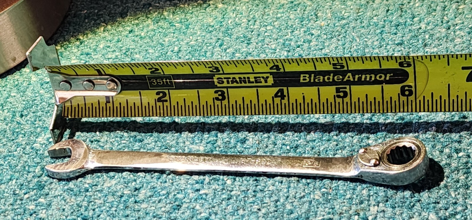 Stanley 3/8″, 87-822 12-Point Reversible Ratcheting Combination Wrench! Taiwan!