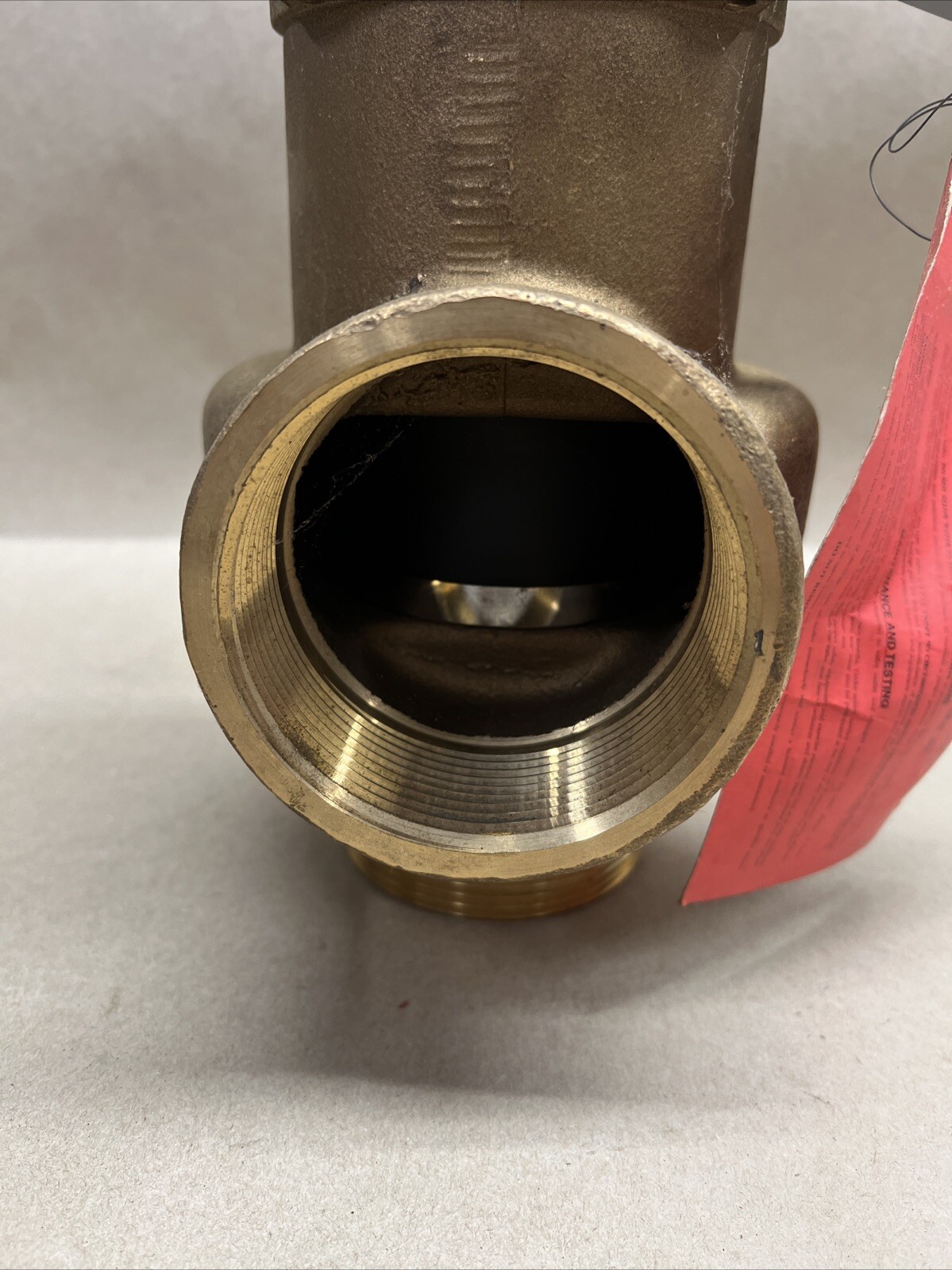 Conbraco 3″ Inlet, 3″ Outlet, High Capacity Steam Valve 15 Max psi, Bronze