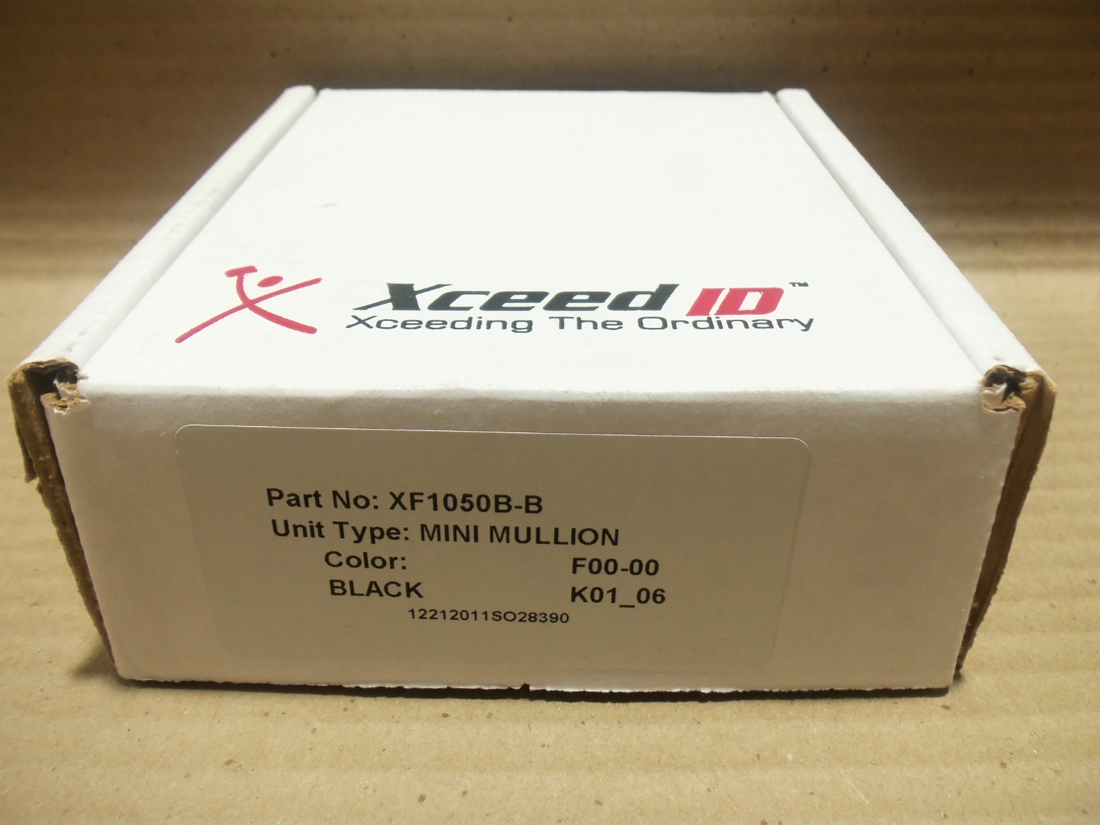 New XceedID XF1050B-B Mini Mullion Black Proximity Reader Access Control System