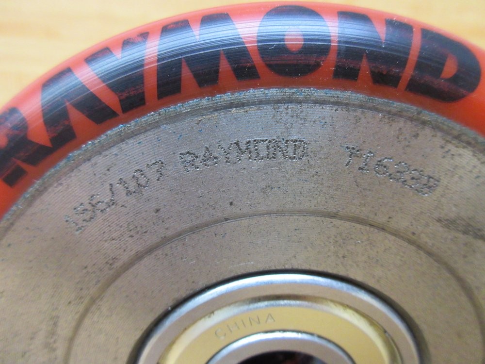 Raymond 156/107 Poly Load Wheel W/Bearing T16335