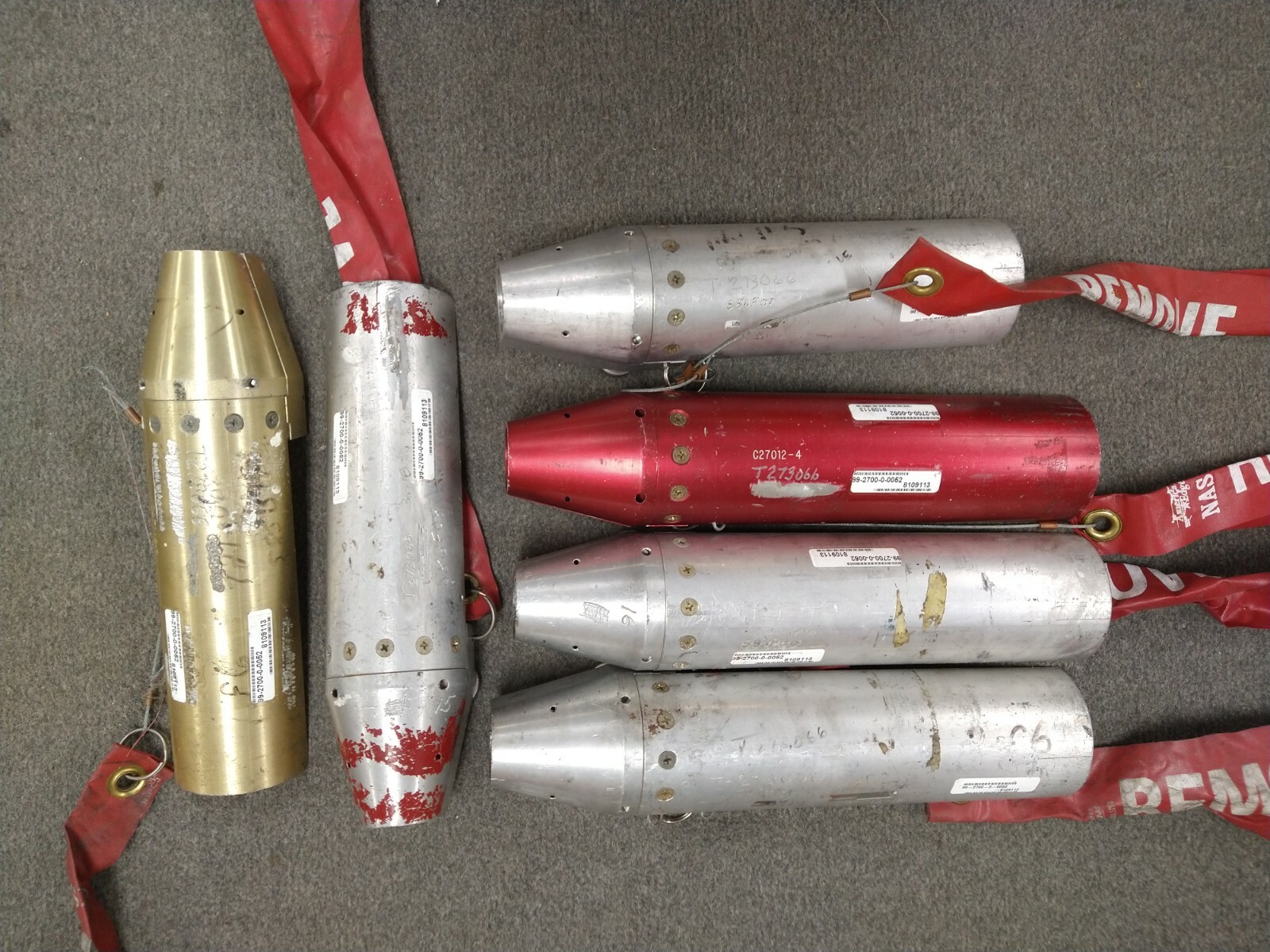 C27012 ASSORTED SLAT ACTUATOR LOCKOUT SET PIECES (LOT OF 6)