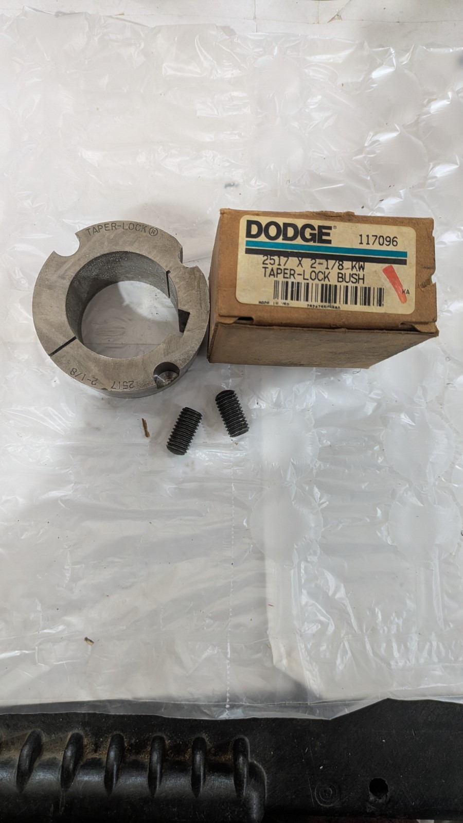 DODGE 117096 2517 X2-1/8 KW TAPER LOCK BUSH