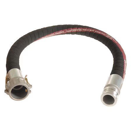 Continental Ptx150-05Ce-G Petroleum Hose, 1-1/2″ Id X 5 Ft., Black