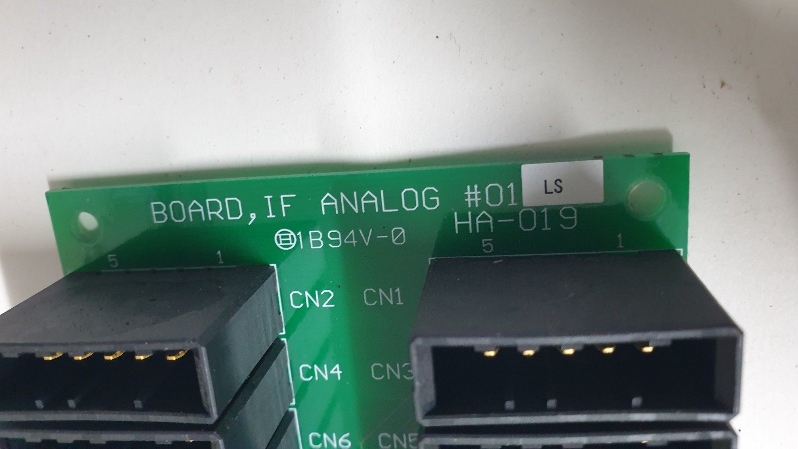 TEL Tokyo Electron BOARD IF ANALOG #01 HA-019 – Interface Connector Board