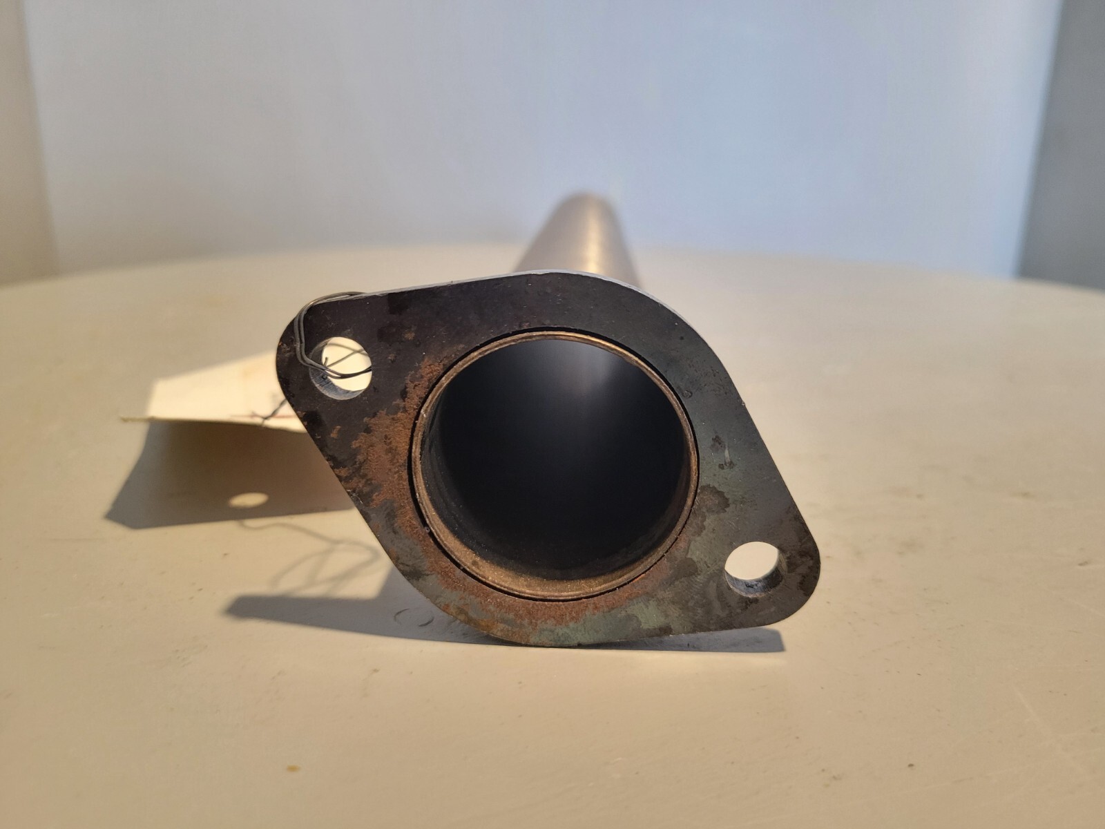 Onan Exhaust Tube & Flange, 1.525″ Dia, 2.65″ Mount, 15-1/2″ Length, 0154-2167