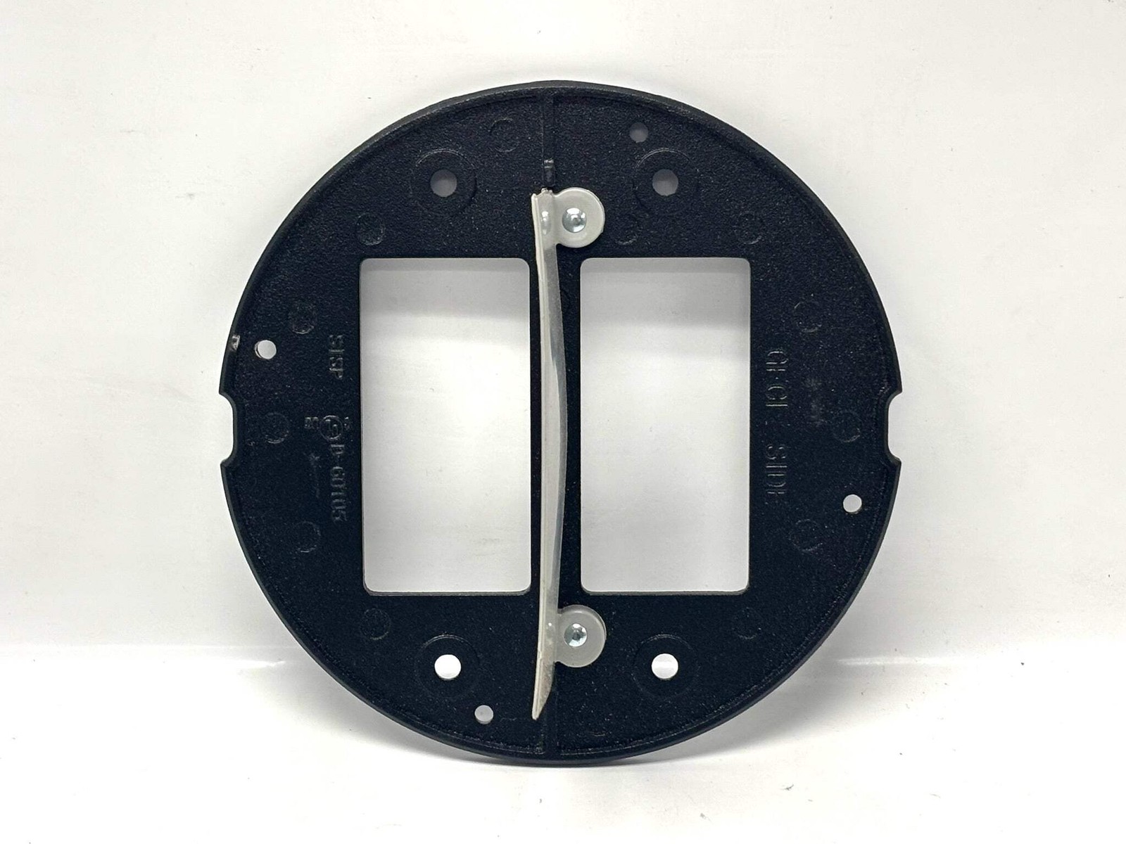 2PK Hubbell S1SP Dual StyleLine®/Decorator Sub-Plate — Floor Box Insert