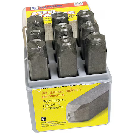 C.H. Hanson 21440 Hand Stamp Kit, Number Set
