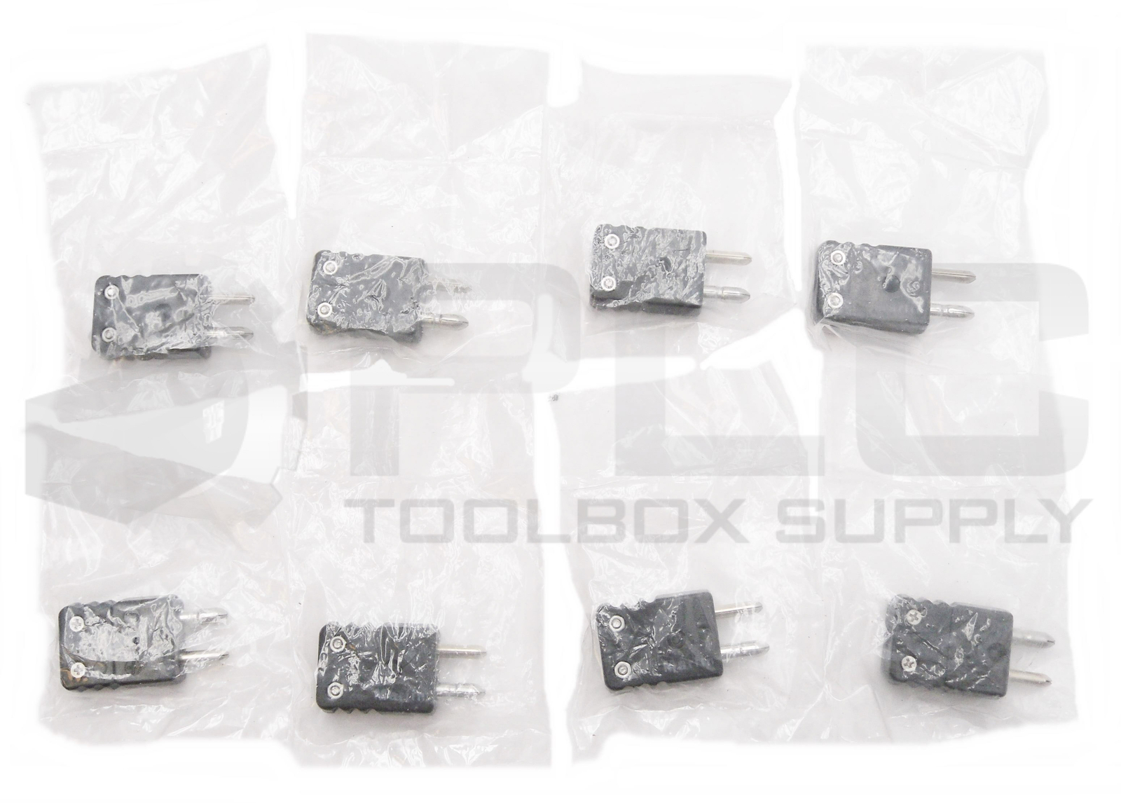 LOT OF 8 NEW MARLIN 3869K23 THERMOCOUPLE CONNECTOR TYPE J ROUND MALE 2-PIN