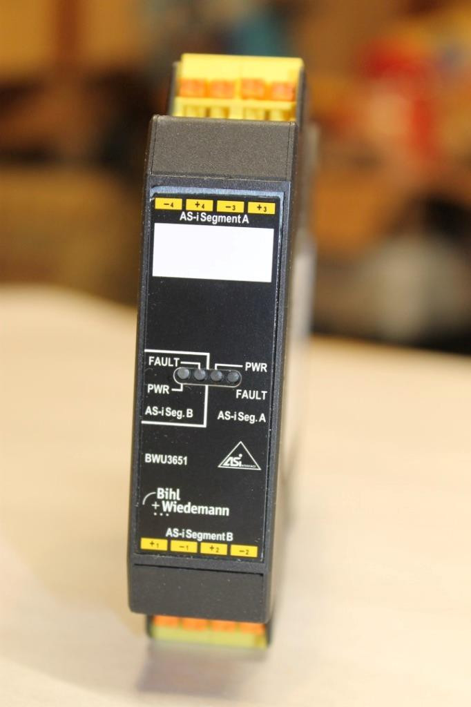 Bihl + Wiedermann BWU3651 AS-i Advanced Repeater NEW #A ^