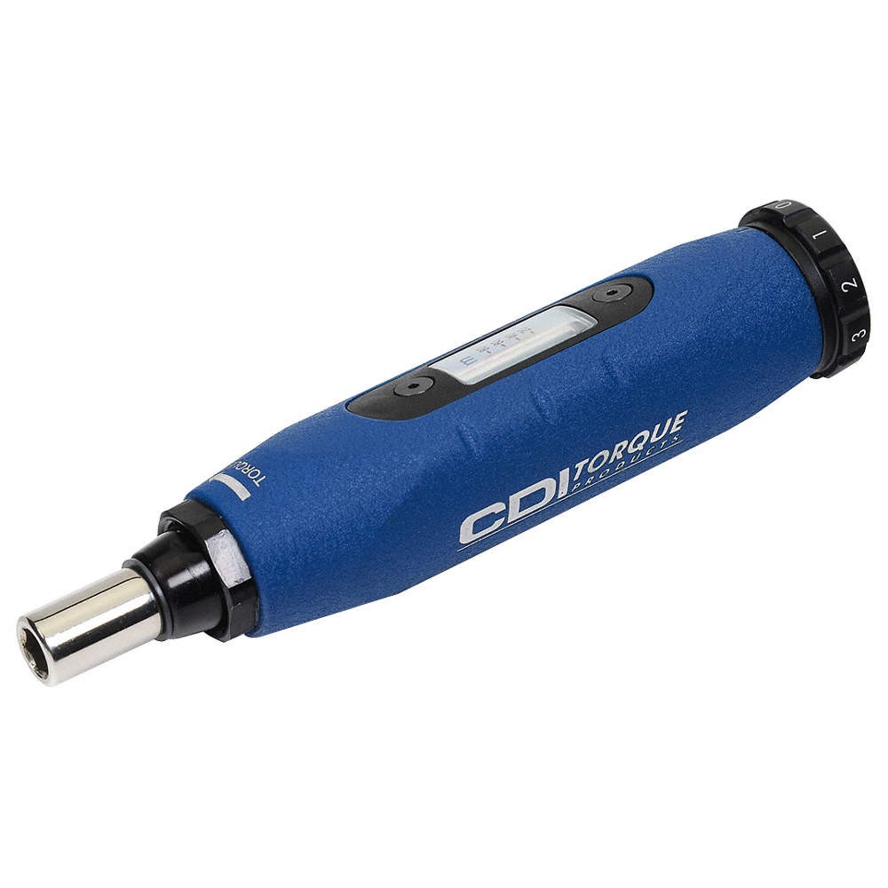 CDI 61NSM Adj Trq Scrdrvr, 1/4 in, 10 to 80 cN-m 38A849