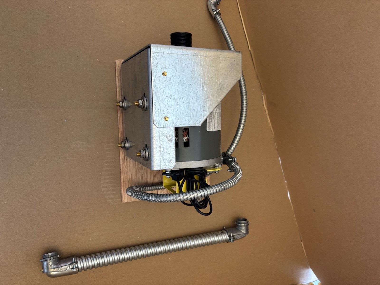 IMPERIAL ELECTRIC P055DJP1668 MOTOR 1/2-HP 1140-RPM 120V 3-PHASE Y89S-6-143-001