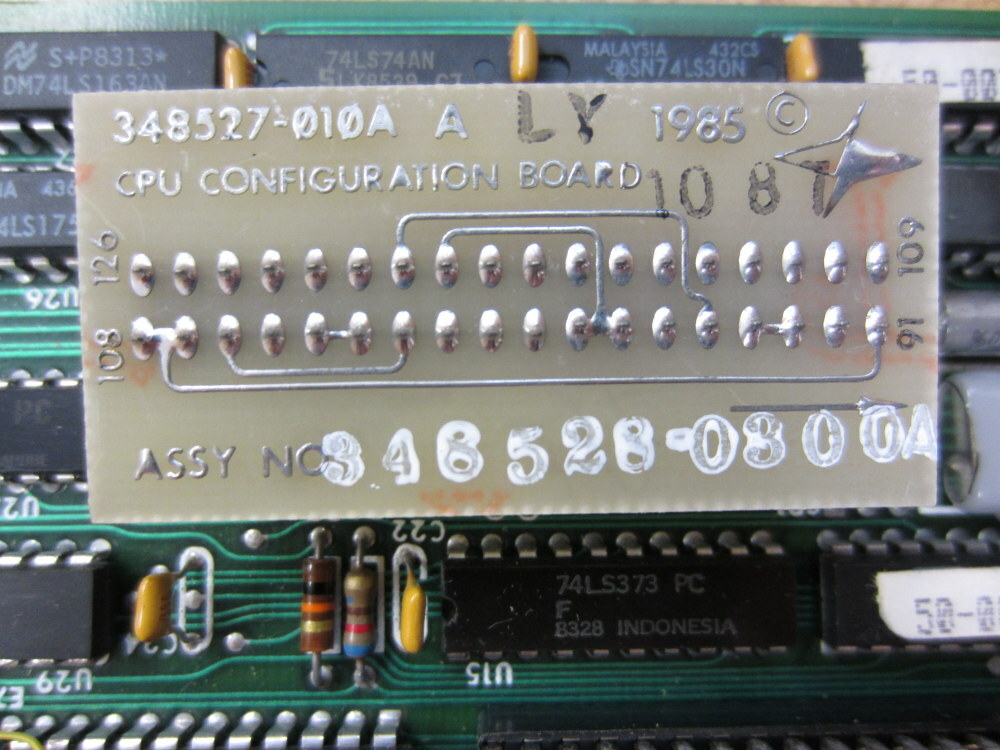 Intersil 30-00348-01 ISB 3111 CPU Module Bd 300034801