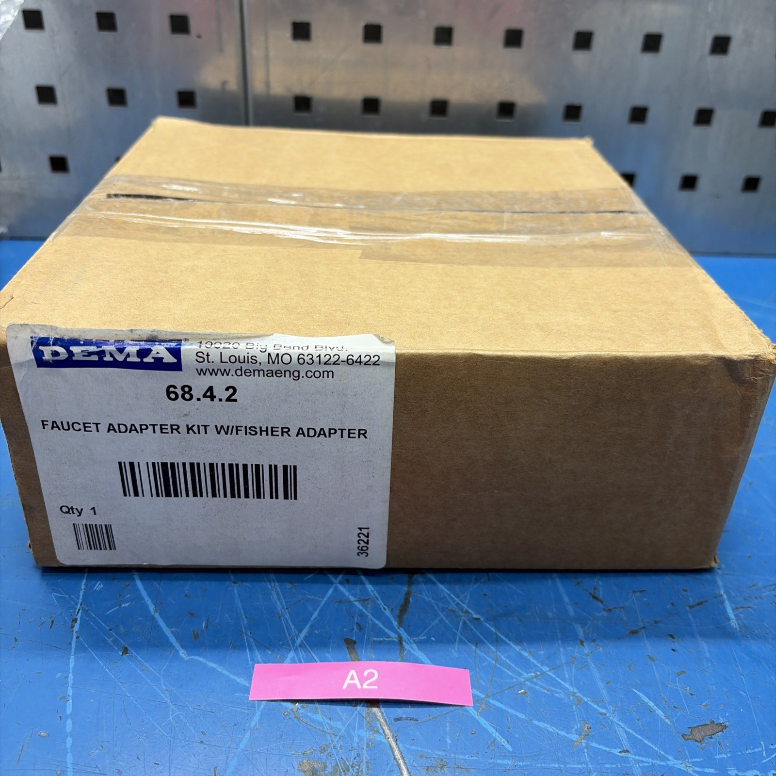 DEMA Engineering 68.4.2 Faucet Adapter Kit For Chemical Dispensing NIB