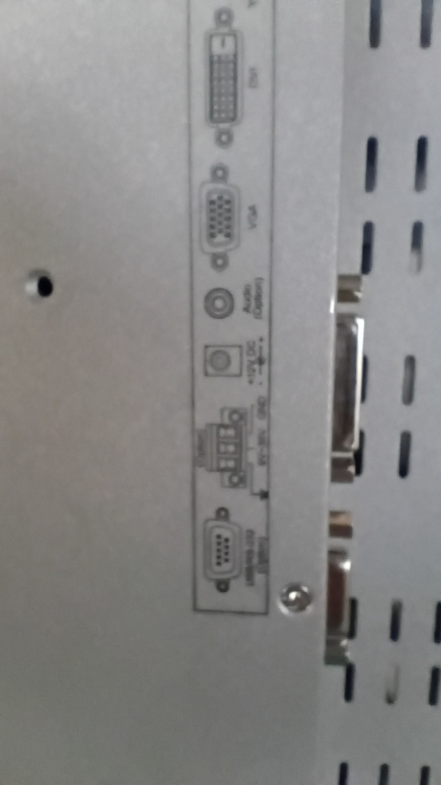 IEI INTEGRATION CORP DM-150GS-R11/T-R 12VDC Industrial LCD Interface Monitor